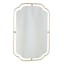 Providence Gold Floating Wall Mirror, 22x34