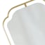 Providence Gold Floating Wall Mirror, 22x34