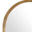 Honeybloom Arched Wooden Wall Mirror, 20x25