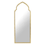 Found & Fable Hammered Gold Leaner Mirror, 26x64