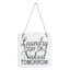 Laundry Today or Naked Tomorrow Wall Decor, 8"