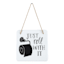 Just Roll With It Bath Wall Decor, 8"