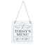 Todays Menu Kitchen Wall Decor, 8"