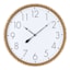 Tracey Boyd Carved Round Framed Wall Clock, 32"