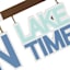 On Lake Time Outdoor Wall Decor, 24"