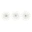 Providence Set of 3 Silver Wall Burst