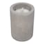 Crosby St Cement Wax LED Pillar Candle, 3x5
