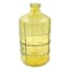 Honeybloom Honey Glass Pane Vase, 8"