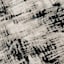 (B869) Crosby St. Mackenzie Neutral & Black Abstract Area Rug, 5x7