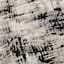 (B869) Crosby St. Mackenzie Neutral & Black Abstract Accent Rug, 3x5