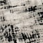 (B869) Crosby St. Mackenzie Neutral & Black Abstract Runner, 2x7