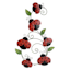 Ladybug Hanging Outdoor Wall Decor, 13"