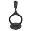 Crosby St. Black Modern Taper Candle Holder, 8.8"
