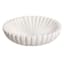 White Marble Ribbed Bowl, Large