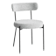 Crosby St. Harwood Dining Chair, White & Black