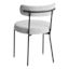 Crosby St. Harwood Dining Chair, White & Black