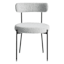 Crosby St. Harwood Dining Chair, White & Black