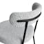 Crosby St. Harwood Dining Chair, White & Black