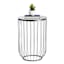 Lexi Accent Table, Nickel