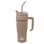 Hydraflow Capri Khaki Steel Insulated Tumbler, 40oz