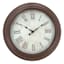 Classic Roman Numeral Round Wall Clock, 12"
