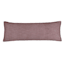 Honeybloom Purple Solid Oblong Throw Pillow, 14x36