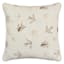 Honeybloom Flying Birds Embroidered Throw Pillow, 18"