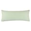 Honeybloom Green Oblong Throw Pillow, 14x36