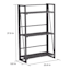 Venice Bookshelf, Grey