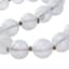 Frosted Glass Bead Garland