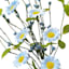 Blue Daisy Floral Pick, 12"