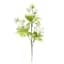 White Wild Flower Pick, 12"