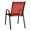 Stackable Red Sling Patio Chair