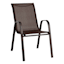 Stackable Sling Patio Chair, Brown