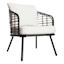 Tracey Boyd Chelsea 2-Piece Steel & Wicker Patio Chair Set