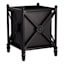 Black Metal Rectangle Stand Planter, Medium