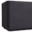 Japi Black Flat Outdoor Window Box Planter, Medium