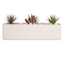 Japi Sandstone Outdoor Flat Window Box, Medium