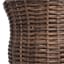 Providence Tulip Shaped Woven Outdoor Planter, Medium