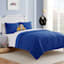 Tiny Dreamers Seersucker Blue Comforter Set, Full