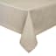 Leigh Round Taupe Tablecloth, 70"