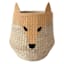 Tiny Dreamers Fox Water Hyacinth Laundry Hamper