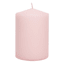 Light Pink Unscented Overdip Pillar Candle, 2.8x4