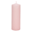 Light Pink Unscented Overdip Pillar Candle, 2.8x8