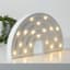 Tiny Dreamers White Wooden Rainbow Decor, 11"
