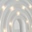 Tiny Dreamers White Wooden Rainbow Decor, 11"