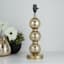 Providence Gold Stacked Ball Medium Table Lamp Base, 17"