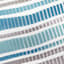 Aqua Sleek Striped Throw Pillow, 18"