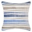 Indigo Sleek Striped Throw Pillow, 18"