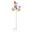 Red Gnome Bike Yard Stake, 32"